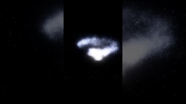 MILKY WAY - ANDROMEDA COLLISION #shortsvideo смотреть онлайн