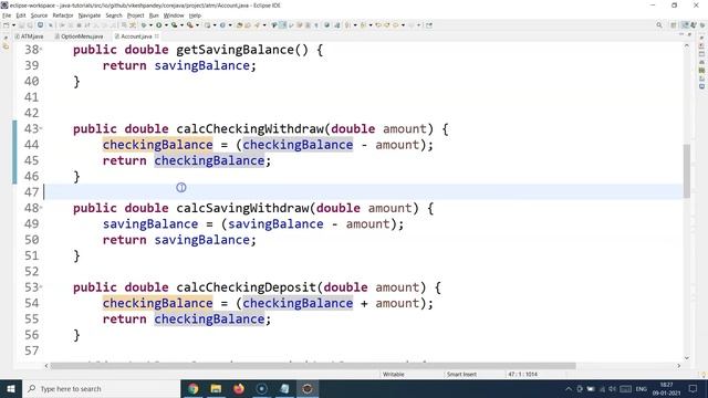 Java Projects For Beginners | Java ATM Project | ATM Project In Java | Java Projects | SimpliCode смотреть онлайн