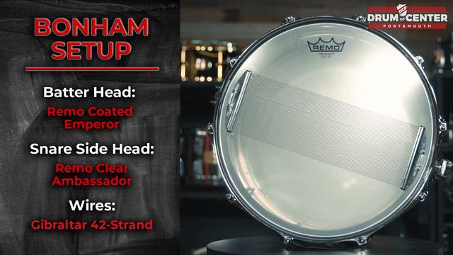 Ludwig Supraphonic Snare Drum - The Bonham Sound And MORE!