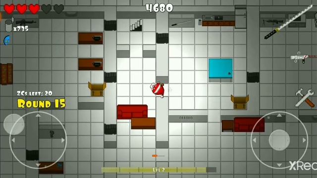Zombie Cubes 2/lab map beaten, cool new weapon. смотреть онлайн