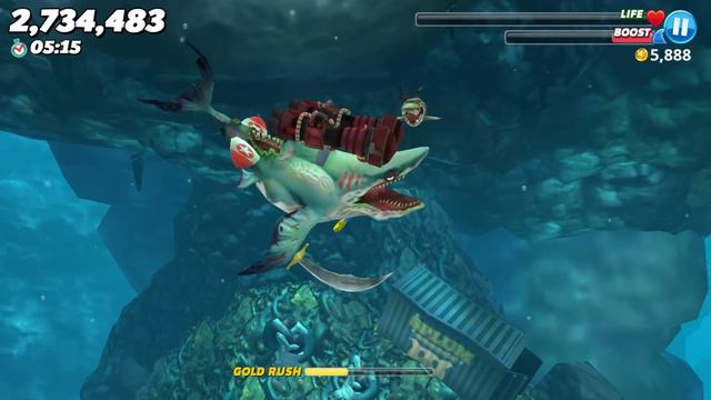 Hungry Shark World Zombie Shark Android Gameplay #6 смотреть онлайн