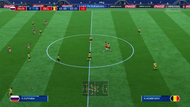 FIFA 18 World Cup Russia - Russia vs Belgium (PS5) смотреть онлайн