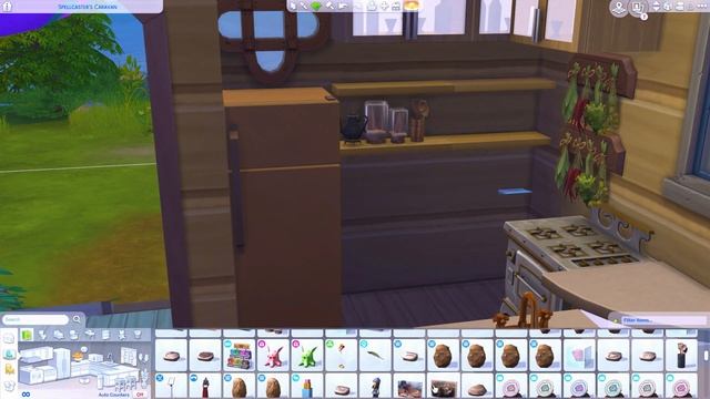 Spellcaster Caravan| The Sims 4 Realm of Magic Speed Build смотреть онлайн