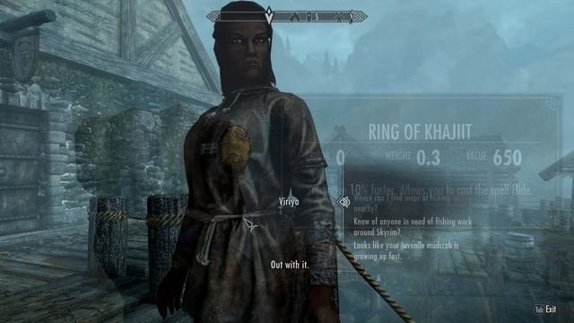 All UNIQUES Rings Amulets Weapons Etc... From Fishing - TESV: Skyrim SE Guide