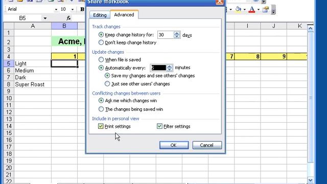MS Excel 2003 Basic (Collaboration-Sharing work books) Lesson -24 смотреть онлайн
