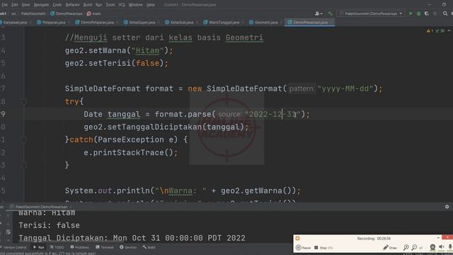 #41 JAVA CORE (SINGLE INHERITANCE LANJUT): Belajar Dari Nol Java Sampai Master смотреть онлайн