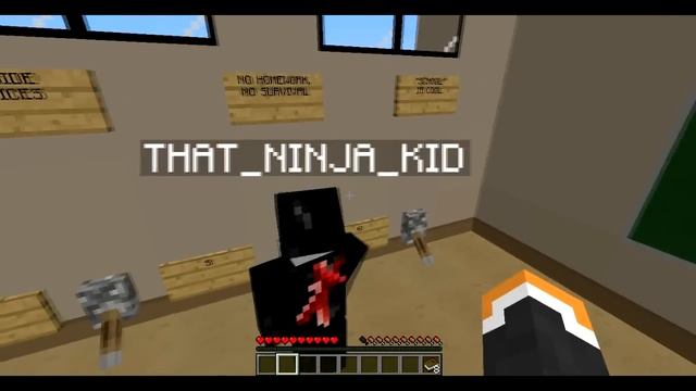 Going to school - Minecraft Adventure Map смотреть онлайн