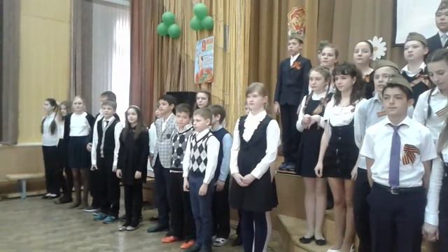 День победы в ГБОУ школа №1121 5 и 6 классы смотреть онлайн