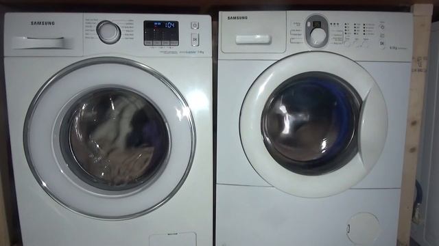 Wash Race No.255 : Samsung Ecobubble Vs Old Samsung - Cotton 60'c