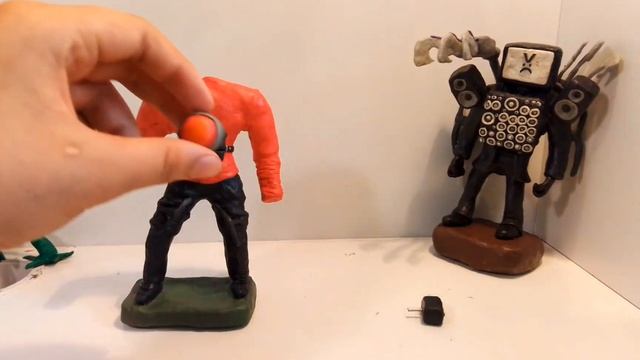 Как слепить СПИКЕР МЕНА ТИТАНА 2.0 из пластилина!!! смотреть онлайн