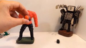 Как слепить СПИКЕР МЕНА ТИТАНА 2.0 из пластилина!!!