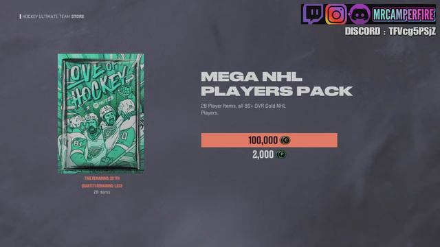 NHL 23 TEAM SUOMI - 3 X 100K MEGA NHL PLAYERS PACK смотреть онлайн