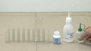 Получение оксида цинка. Опыт 3