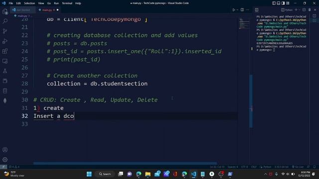 pymongo/Mongodb Atlas/Mongodb Compass/All in one/TechCode 4 U смотреть онлайн