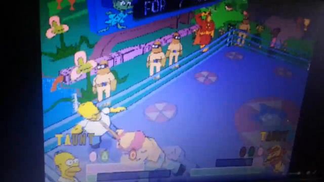 The Simpsons - The Wrestling: Game Over смотреть онлайн