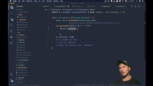 How to create a reusable loading hook in react смотреть онлайн