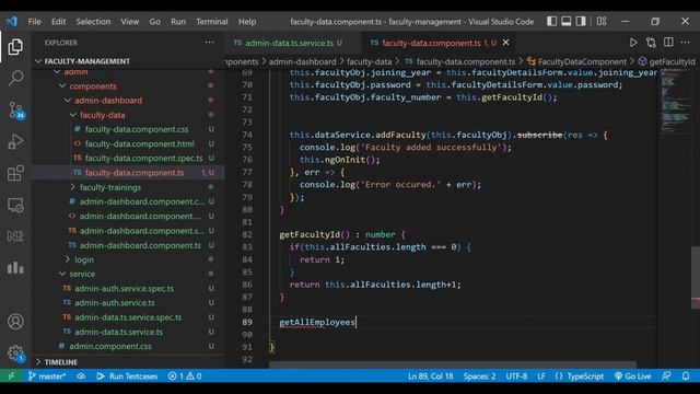 Modern Faculty Management System using Angular and Node JS - Part 9 | Employee Management System смотреть онлайн