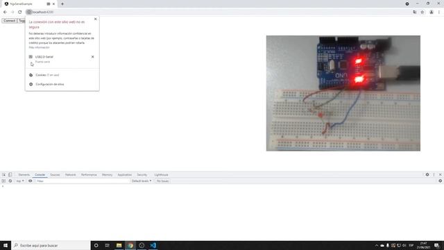 Angular npm package "ngx-serial" and Arduino смотреть онлайн