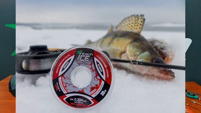Обзор лесок для зимней рыбалки Intech смотреть онлайн