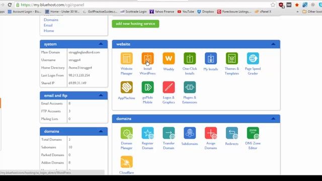 How to Start a WordPress Website on Bluehost Tutorial (2017) смотреть онлайн