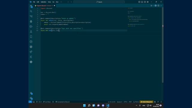 how to make a discord bot with slash commands! смотреть онлайн