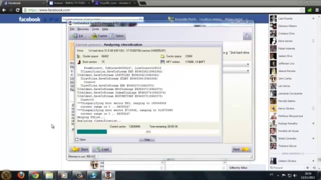 Восстановление данных при помощи Runtime GetDataBack for NTFS смотреть онлайн