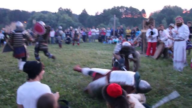 Окунево - бой на мечах 3 на 3 смотреть онлайн
