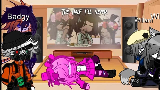 ??Piggy react to mimic⚫??♀️ / piggy /ft. Tigry Badgy Willow Willam and Pink Bunny / смотреть онлайн