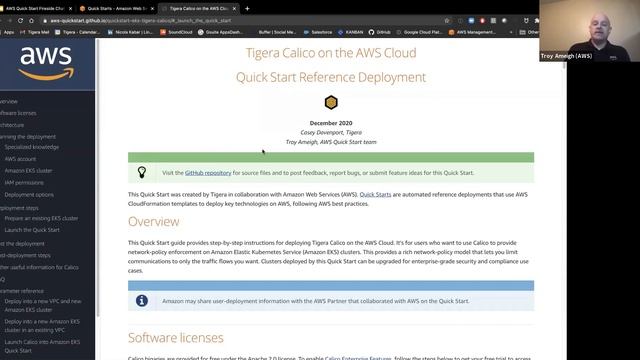 AWS Quickstart for Calico смотреть онлайн
