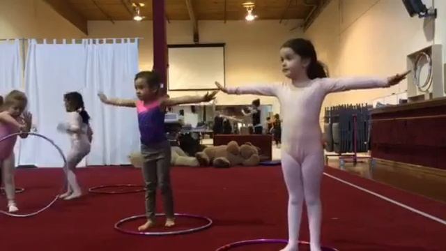 First rhythmic gymnastics lesson смотреть онлайн