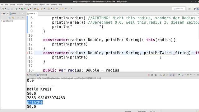 Kotlin für alle Tutorial #50 - Sekundäre Konstruktoren смотреть онлайн