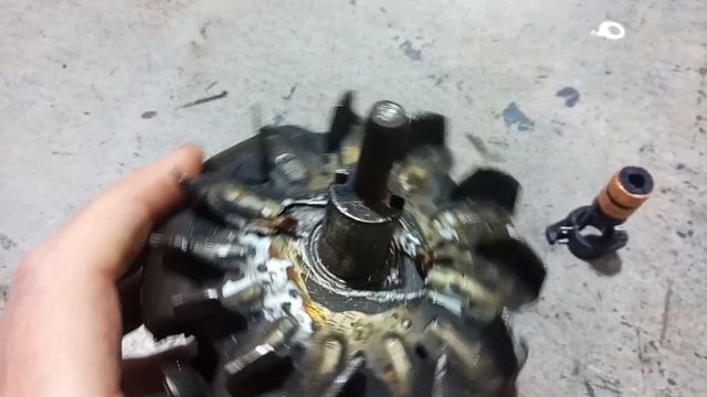 Снятие и ремонт генератора ML320 W163 Mercedes