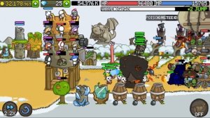 Метовый билд Grow Castle на фаер саммонах - вкладки для всех режимов Гроу Кастл