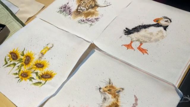 МНОГО вышитых работ / Встреча рукодельниц НиНо / Вышивка крестом и не только смотреть онлайн