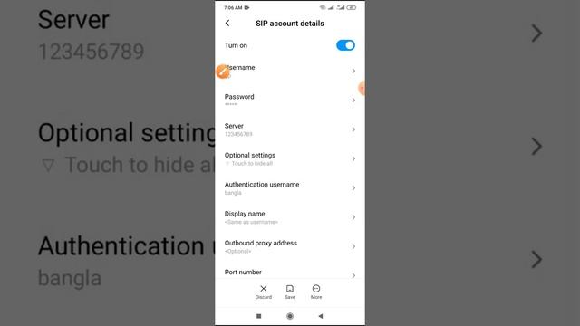 How to SIP account details setting on Xiaomi phone смотреть онлайн