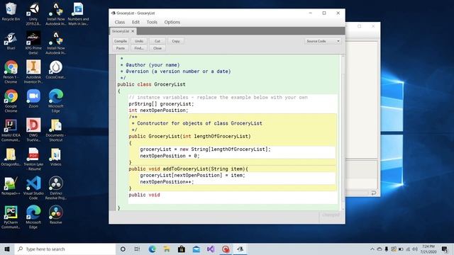 Grocery List Walk-through смотреть онлайн