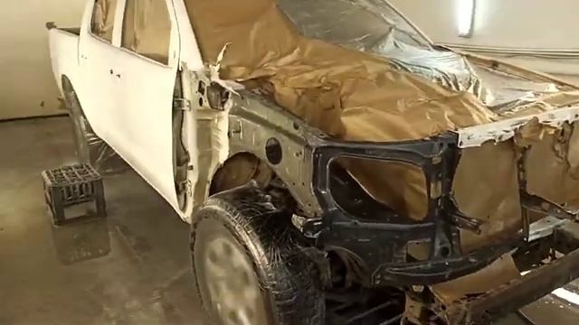 TAYOTA HILUX 2020 йили краскаладим смотреть онлайн