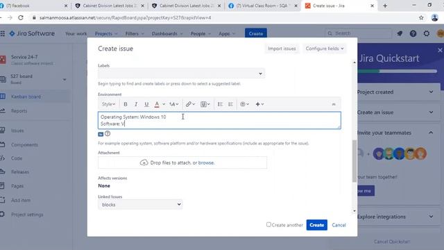 Steps and Sample to create bug on JIRA смотреть онлайн