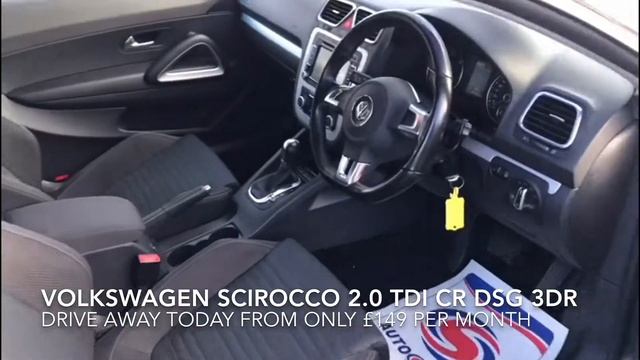 Volkswagen Scirocco 2.0 TDI CR DSG 3dr смотреть онлайн