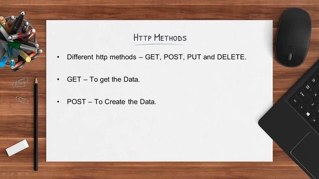 Different Http Methods In REST API смотреть онлайн
