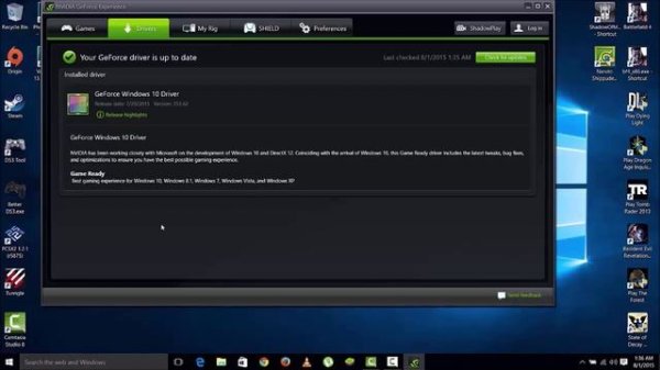 Windows 10 - How to install DirectX12 Driver with Nvidia Geforce