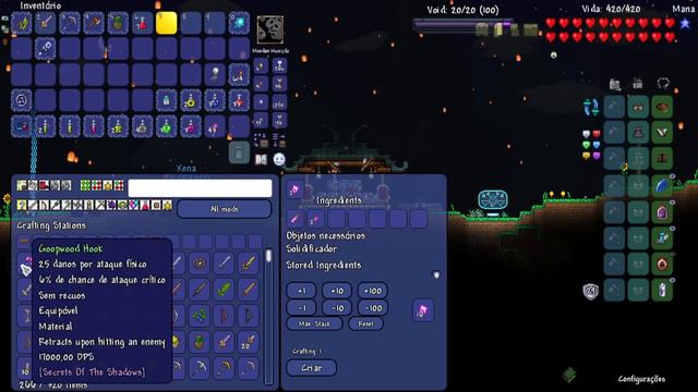O BOSS BIZARRO COM DEFESA INFINITA E FORMATO SUGESTIVO! Terraria Secrets of the Shadows #07 смотреть онлайн
