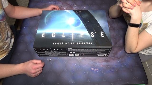 Эклипс. Второй рассвет галактики. открываем коробку. Eclipse: Second Dawn for the Galaxy. Unboxing смотреть онлайн