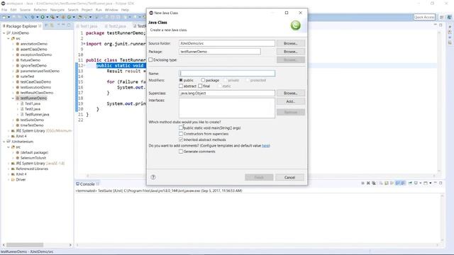 JUnit - Test Framework Runners смотреть онлайн