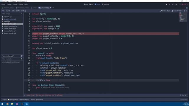 Godot Networked Multiplayer Shooter Tutorial #5 - Shooting смотреть онлайн