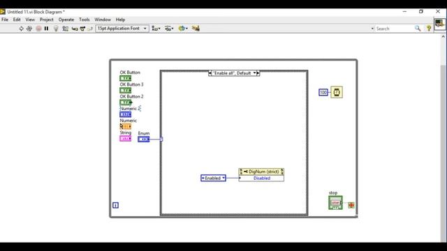 How to use single Property Node for N number of controls in LabVIEW смотреть онлайн