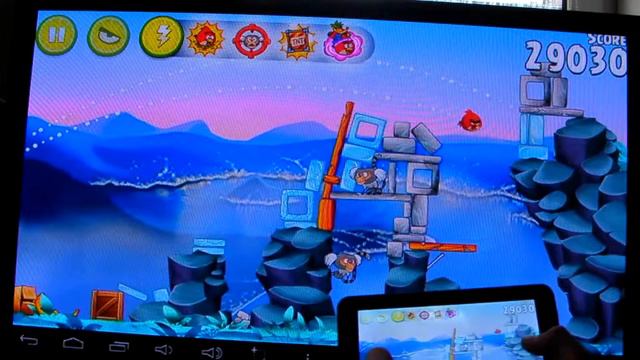 Angry Bird Rio plasma 42" Android free game Overmax BaseCore 7 смотреть онлайн