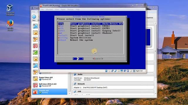 How to install TrueOS 2017.02.22 x64 on Windows 7 via VirtualBox byVS смотреть онлайн