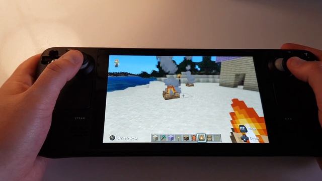 Minecraft Steam Deck Gameplay | Game Pass on Steam Deck! смотреть онлайн