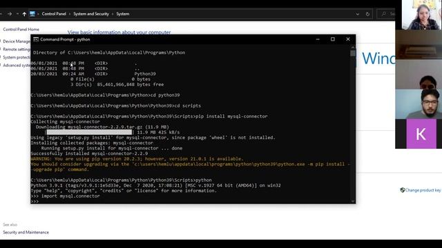 Python MySQL Connectivity | Advance Python | C-TAG | Python Developer смотреть онлайн